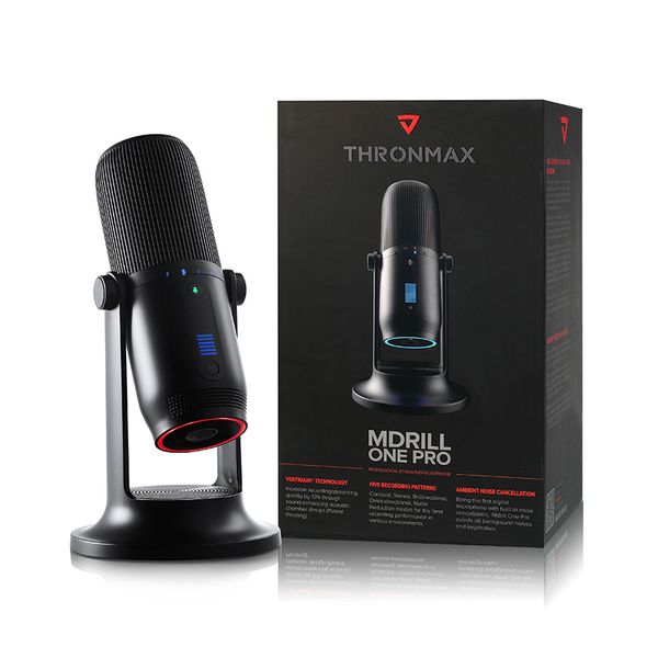 MICROPHONE THRONMAX MDRILL ONE PRO JET BLACK