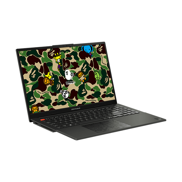 LAPTOP ASUS VIVOBOOK S 15 OLED BAPE EDITION S5504VA-MA291W CORE i5-13500H | 16GB RAM | 512GB SSD | Intel Iris Xe Graphics | 15.6' WQHD OLED 100% DCI-P3 | Win 11