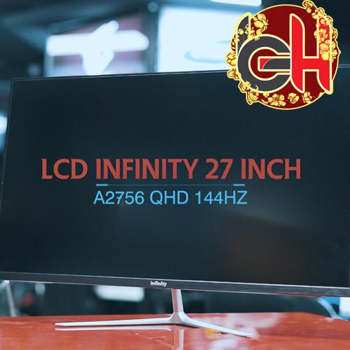 LCD INFINITY 27 INCH A2756 QHD 144Hz (DVI-HDMI-DP) NEW BH 24TH