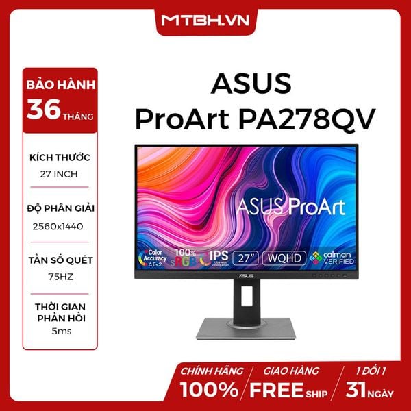 MÀN HÌNH LCD ASUS 27