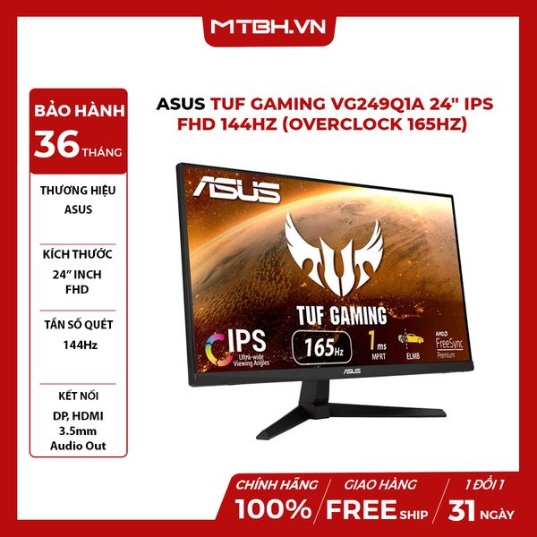 MÀN HÌNH LCD ASUS TUF GAMING VG249Q1A 24