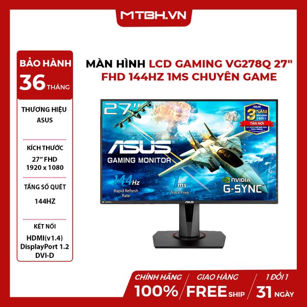 MÀN HÌNH LCD GAMING VG278Q 27