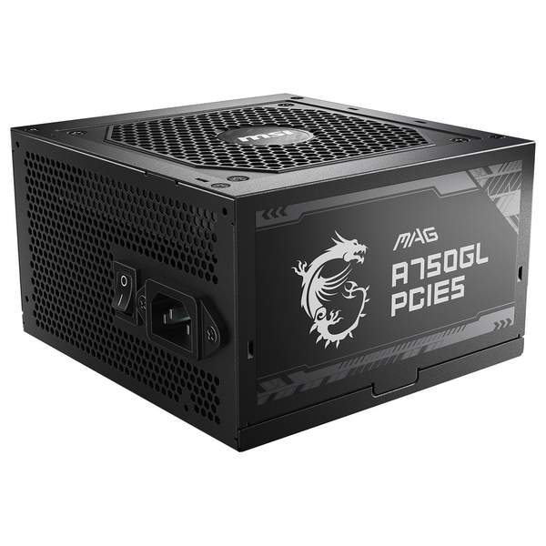 NGUỒN MSI 750W MAG A750GL PCIE5 ATX 3.0 (80 PLUS GOLD / FULL MODULAR)