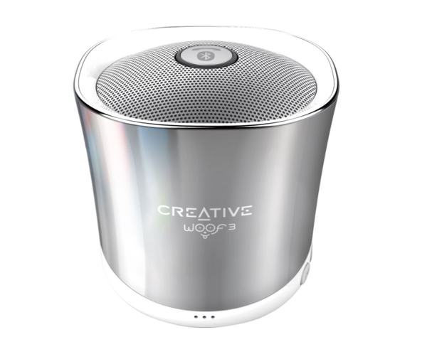 LOA CREATIVE WOOF 3 BLUETOOTH CHROME NEW BH 12TH