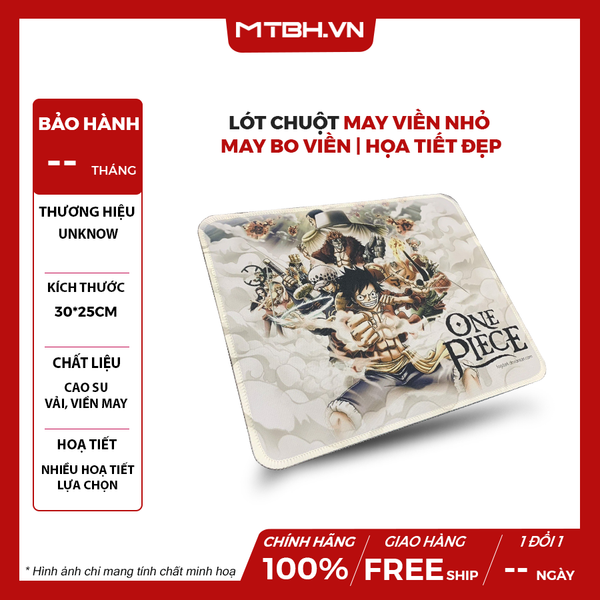 LÓT CHUỘT MAY VIỀN NHỎ 30*25cm - MAY BO VIỀN | HỌA TIẾT ĐẸP