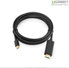 Cáp Mini DisplayPort (Thunderbolt) to HDMI dài 3M 4K Ugreen 10455