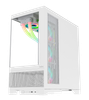 CASE MIK LUMINE GAMING WHITE 4 FAN