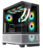 CASE MIK LUMINE GAMING BLACK 4 FAN