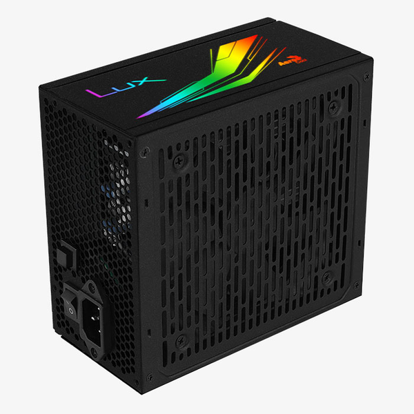 NGUỒN AEROCOOL LUX RGB 650W 80Plus Bronze BH 12 THÁNG