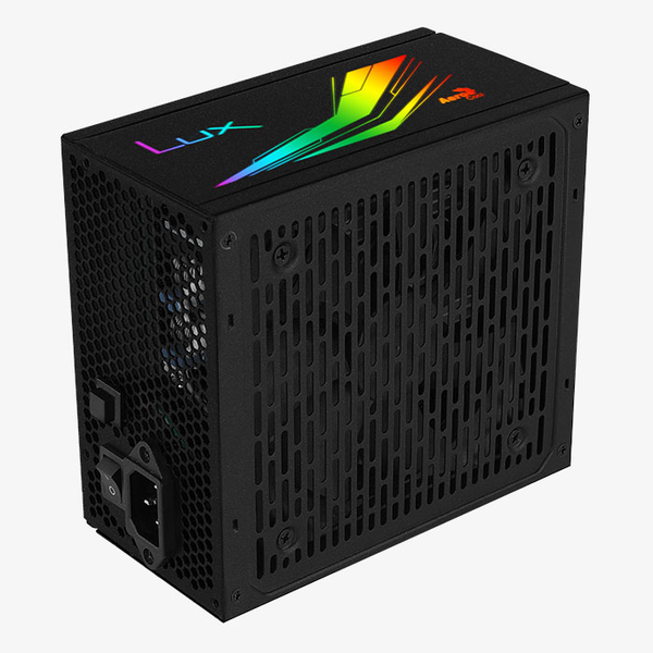 PSU AEROCOOL LUX RGB 650W 80Plus Bronze BH 12 THÁNG