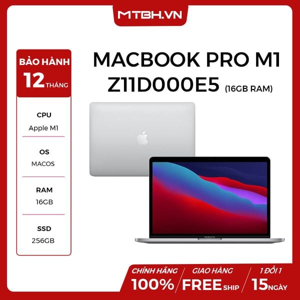 APPLE MACBOOK PRO M1 (Z11D000E5) APPLE M1 | 16GB RAM | 256GB SSD | 13.3