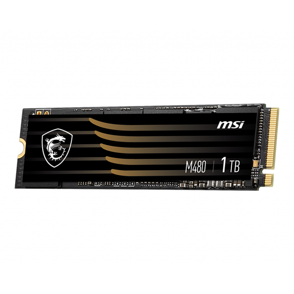 SSD MSI 1TB SPATIUM M480 PRO PCIe M.2 GEN 4X4 NVME M.2 (Đọc 7000MB/s, Ghi 5500MB/s)
