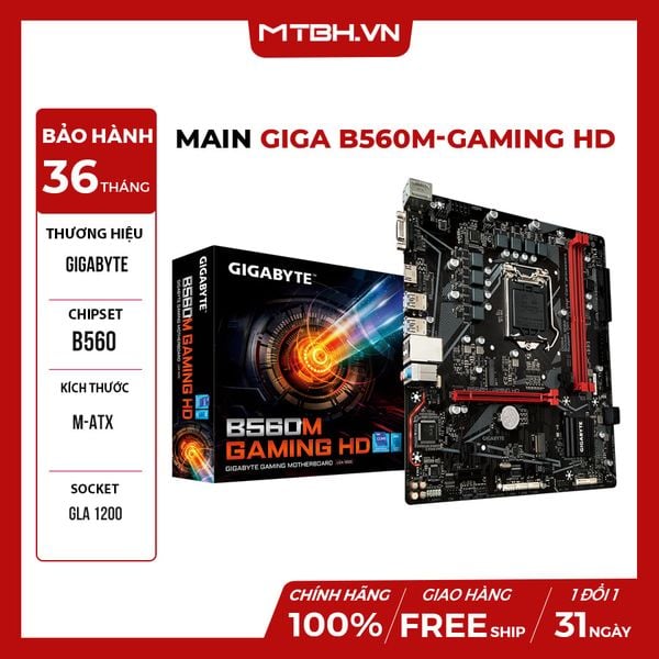 Main Giga B560M-GAMING HD