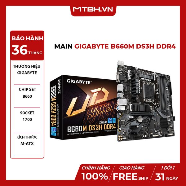 Main Gigabyte B660M DS3H DDR4