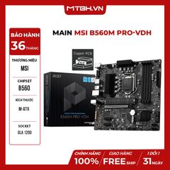 Main MSI B560M PRO-VDH