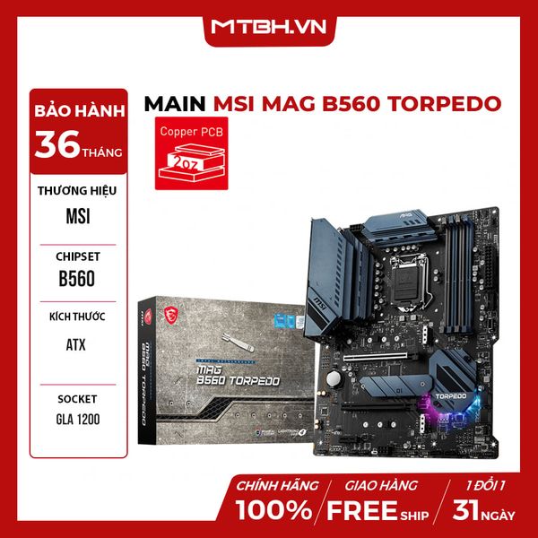 Main MSI MAG B560 TORPEDO