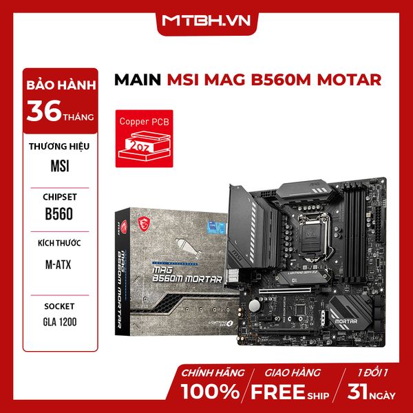 Main MSI MAG B560M MOTAR