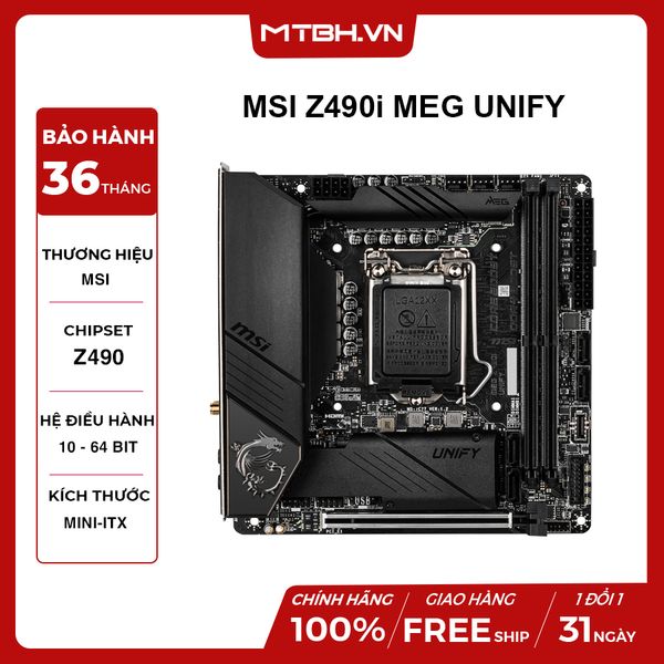 MAIN MSI Z490i MEG UNIFY