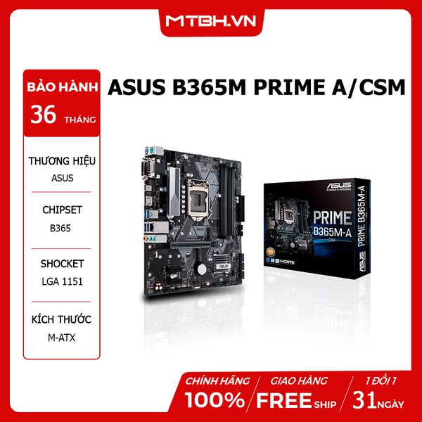 MAIN ASUS B365M PRIME A/CSM