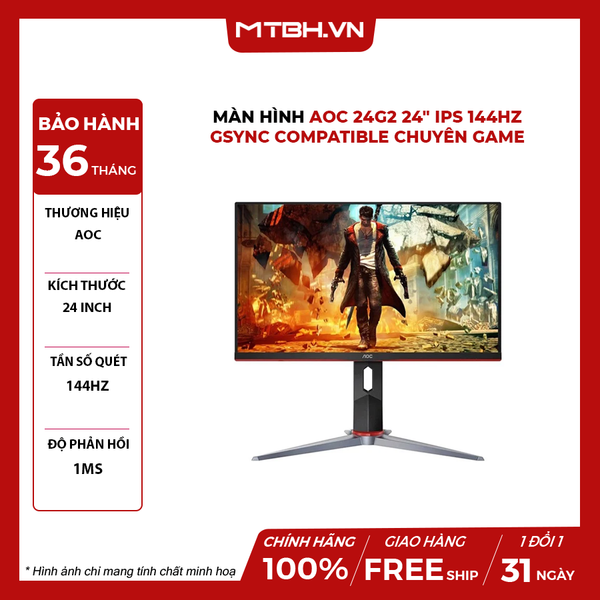 MÀN HÌNH AOC 24G2 24