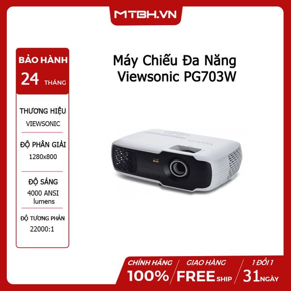 Máy chiếu đa năng Viewsonic PG703W