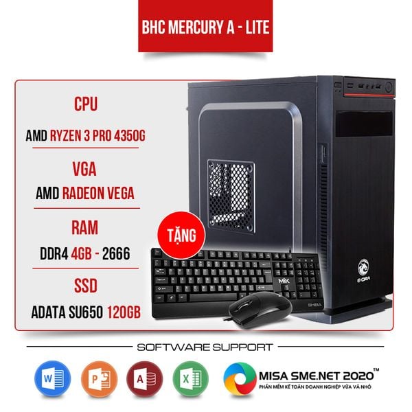 BHC MERCURY A - LITE (R3 4350G /4GB/120GB)