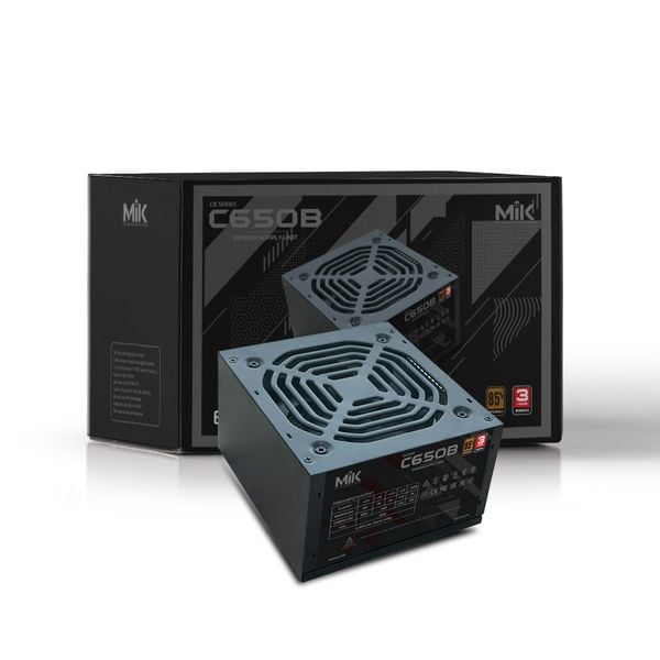 NGUỒN MIK 650W SPOWER C650B 85% EFFICIENCY DUAL CPU