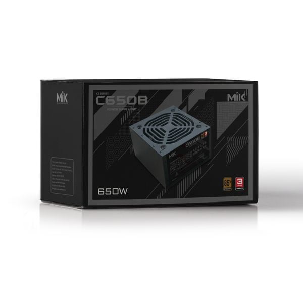 NGUỒN MIK 650W SPOWER C650B 85% EFFICIENCY DUAL CPU