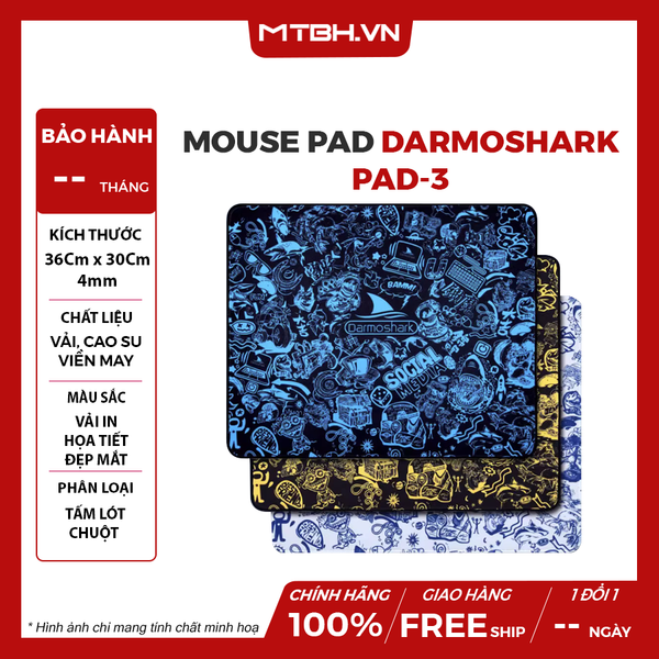 Mouse Pad Darmoshark PAD-3