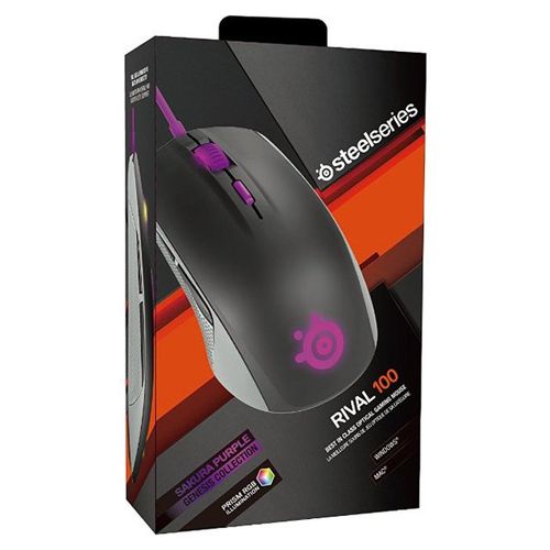 CHUỘT SteelSeries Rival 100 Sakura Purple NEW BH 12TH