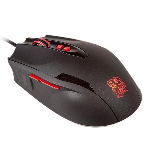 CHUỘT tt esports Black V2 Finger Print – Avago 9500 / Laser / new