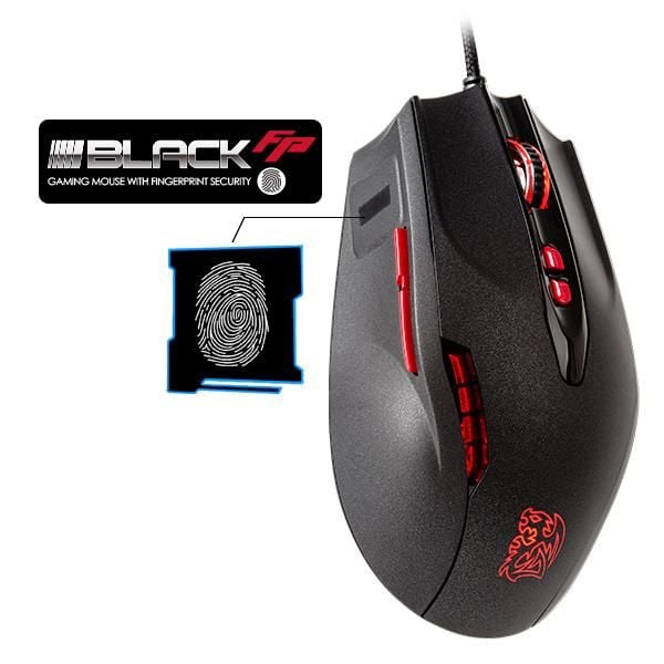CHUỘT tt esports Black V2 Finger Print – Avago 9500 / Laser / new