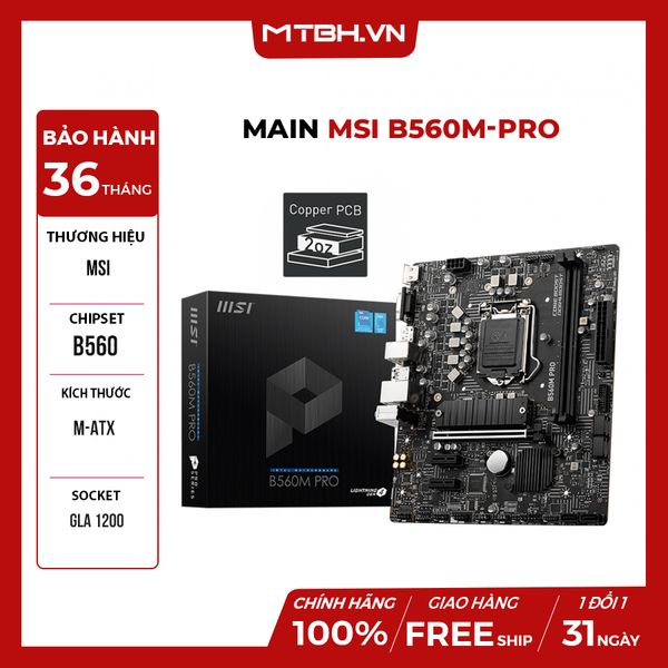 Main MSI B560M PRO