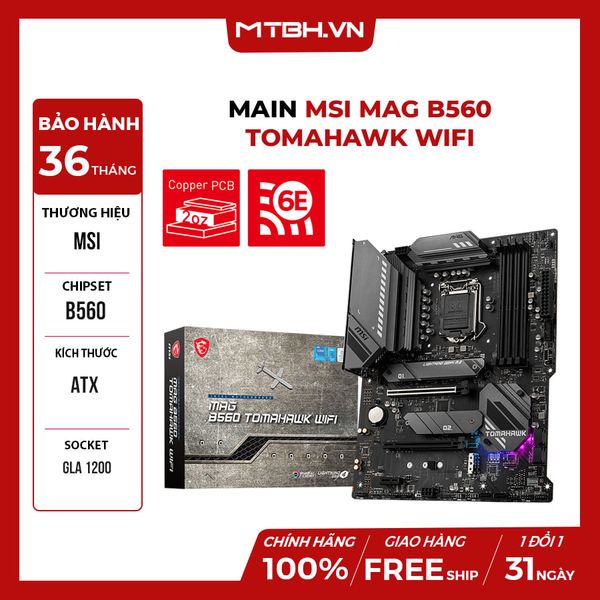 Main MSI MAG B560 TOMAHAWK WIFI