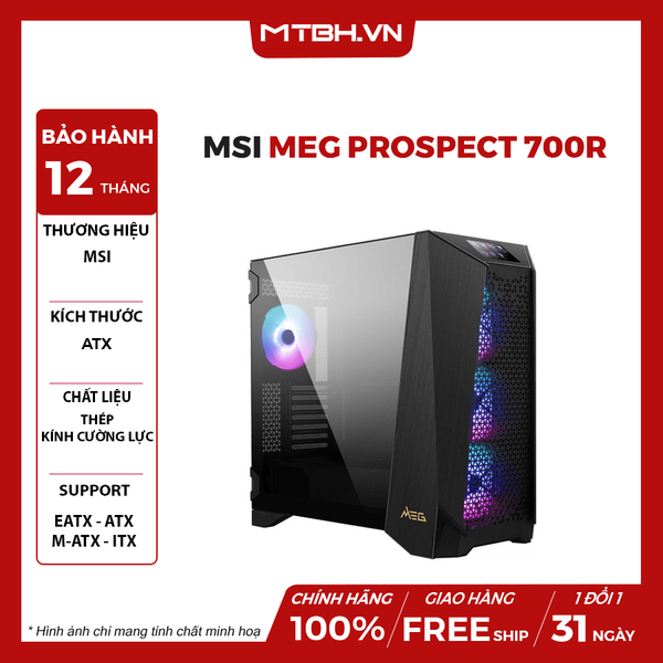 CASE MSI MEG PROSPECT 700R