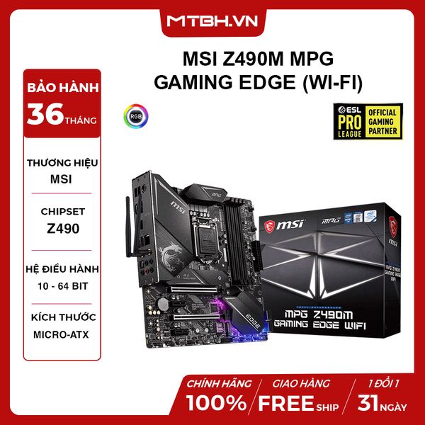 MAIN MSI Z490M MPG GAMING EDGE (WI-FI)