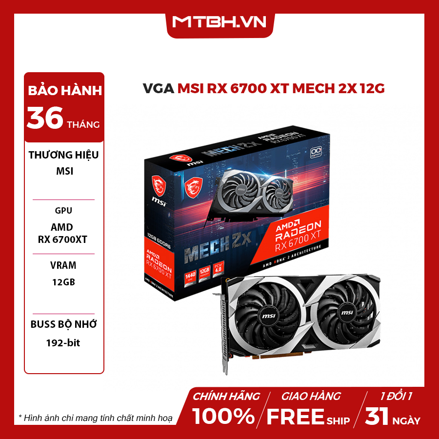 Graphics Card Msi 6700 Xt Mech 2x Msi Rx 6700xt Mech 2x OC 12gb