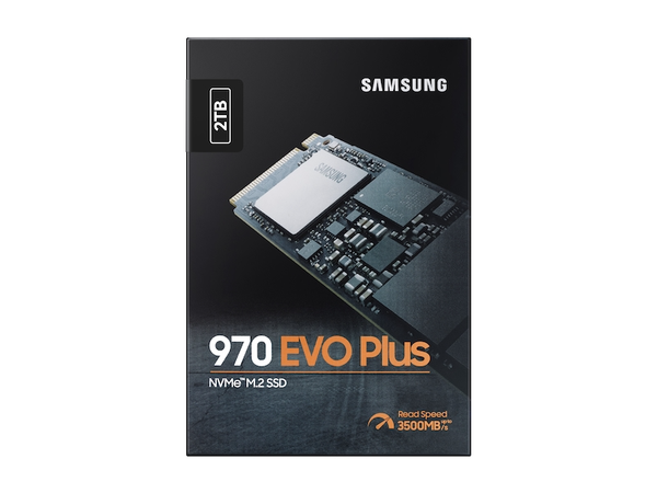 SSD Samsung 2TB 970 EVO Plus PCIe NVMe V-NAND M.2 2280