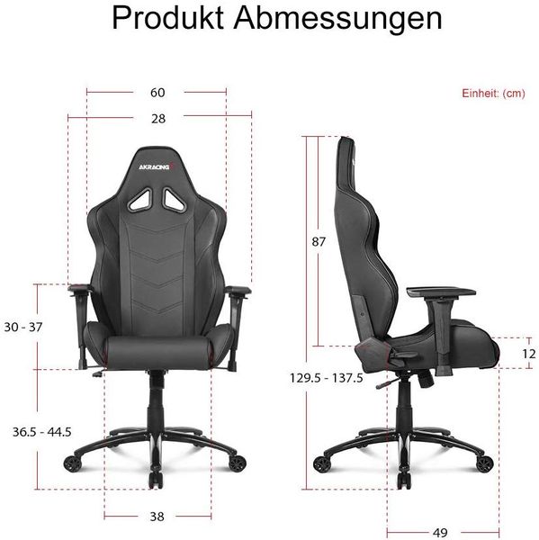 GHẾ AKRACING CORE SERIES LX GAMING BLACK