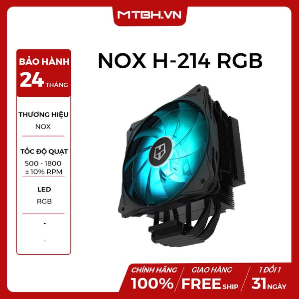 TẢN NHIỆT NOX H-214 RGB AURA SYNC