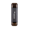 Ổ cứng di động SSD 128GB Transcend ESD310 1050MB/s TS128GESD310C - Black | | Type C/A