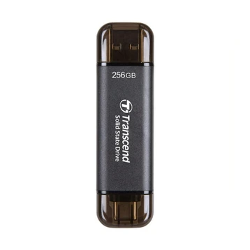 Ổ cứng di động SSD 256GB Transcend ESD310 1050MB/s TS256GESD310C - Black | Type C/A