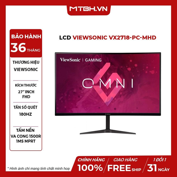 MÀN HÌNH LCD VIEWSONIC VX2718-PC-MHD 27