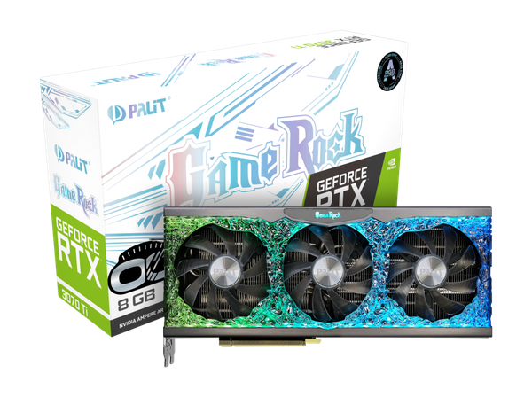 VGA PALIT RTX 3070 TI GAMEROCK OC 8GB