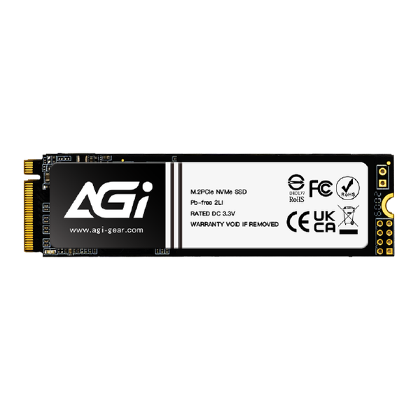 SSD AGI 512GB AI298 NVME PCIE 2280 GEN3x4 M.2 (Đọc 3000Mb/s)