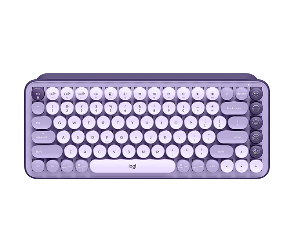 Bàn Phím Cơ Logitech Pop Keys Wireless Purple