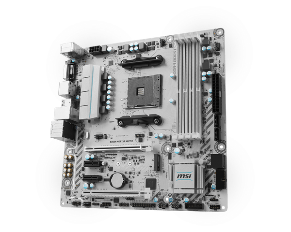 MAIN MSI B350M MOTAR ARCTIC NEW