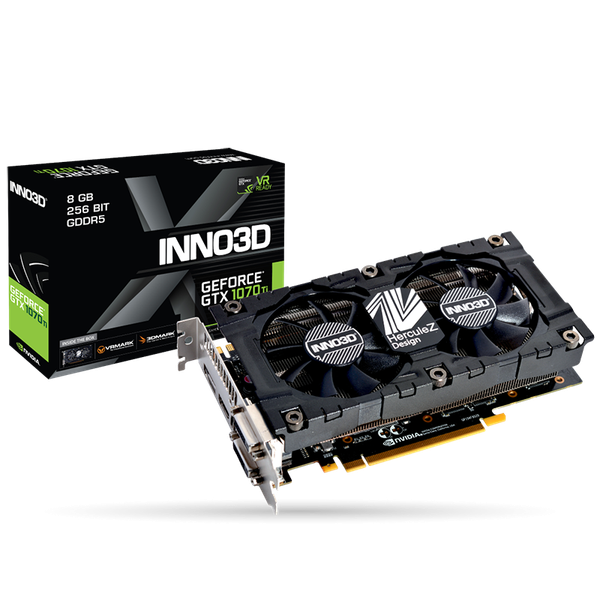 VGA INNO3D GTX 1070TI 8GB (N107T-2SDN-P5DS) NEW BH 36TH