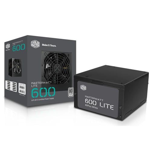 PSU COOLER MASTER 600W masterWatt lite New bh 3 năm (85%)