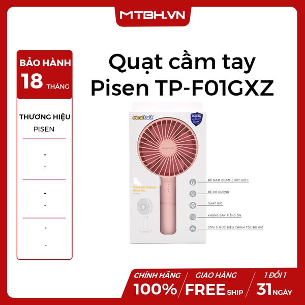 Quạt cầm tay Pisen Meatball TP-F01GXZ 2000 Mah